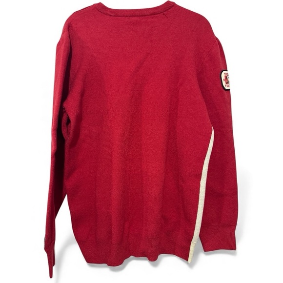 Disney Mickey Mouse Ski Hit the Slopes Sweater - BoxLunch Exclusive Size Large - Picture 4 of 7